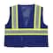 Radians Hi-Vis Econ TpO/Cl1 Two Tone Safety Vest-Blu-2X SV22-1ZBLM-2X - alternate 9